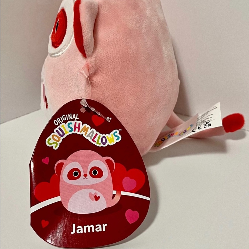 *NWT* Squishmallow 5”  Jamar the Lemur Valentines 2023 Edition - Picture 3 of 5